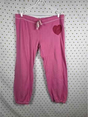 Victorias Secret PINK Vintage Logo Butt Joggers sweatpants Sweats Y2k Large